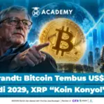 Peter Brandt: Bitcoin Tembus US$600.000 di 2029, XRP “Koin Konyol”